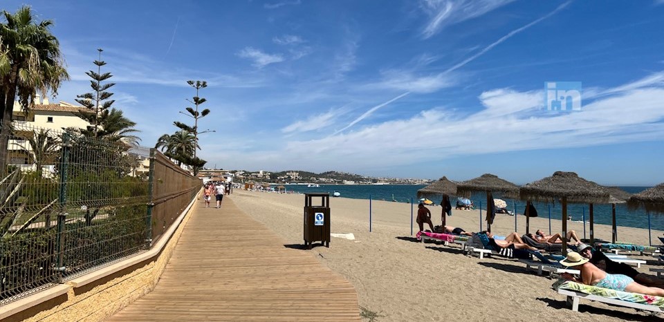 beach in la cala de mijas